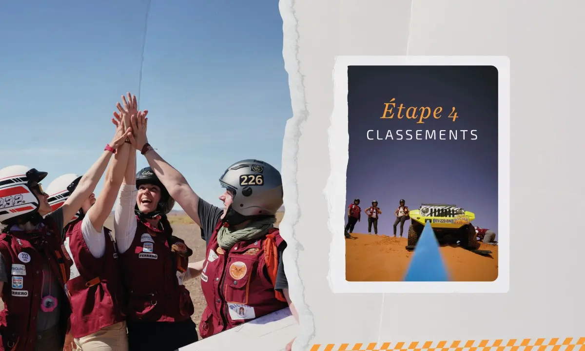 Classements – Étape 4