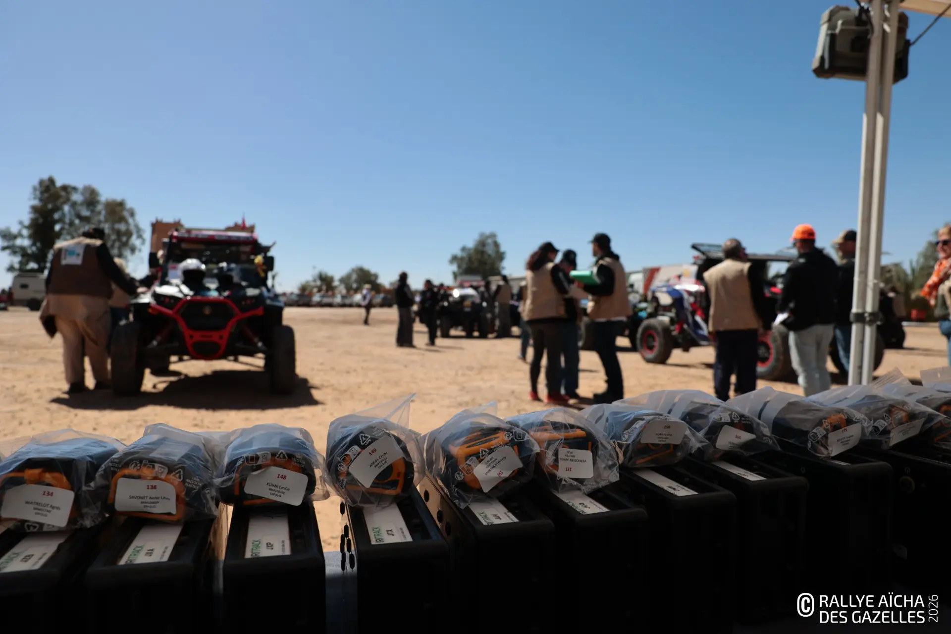 A Erfoud, dernières vérifications pour les Gazelles
